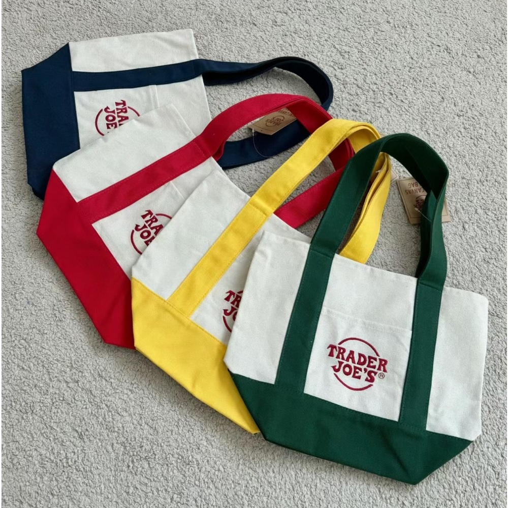 COPY - Trader Joe’s mini Tote Bag (brand new) 4 colors